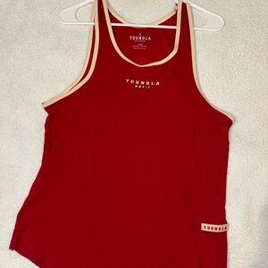 Red YoungLA tank top